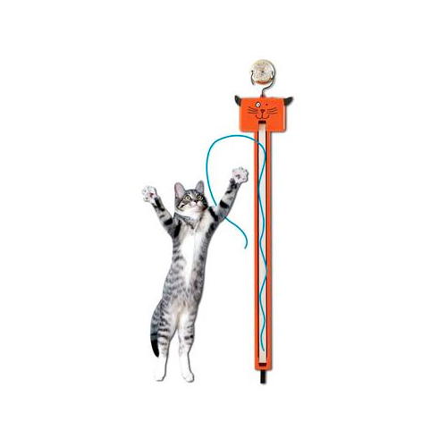 Flingamastring, jouet interactif automatique pour les chats