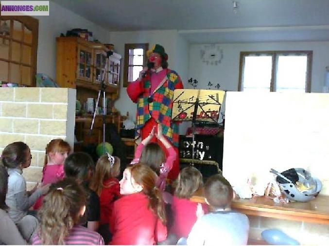 Clown pour Anniversaire Enfants