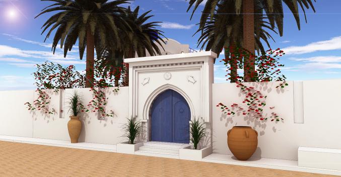 Vend une jolie villa à Djerba, toute neuf.Pied dans l’eau