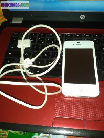Iphone 4s blanc 64go