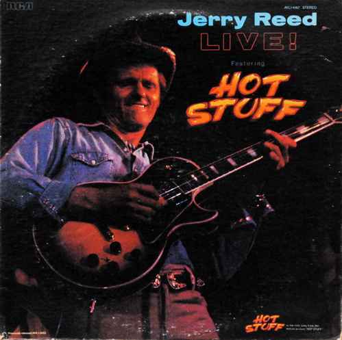 Disque vinyle 33t jerry reed "hot stuff"
