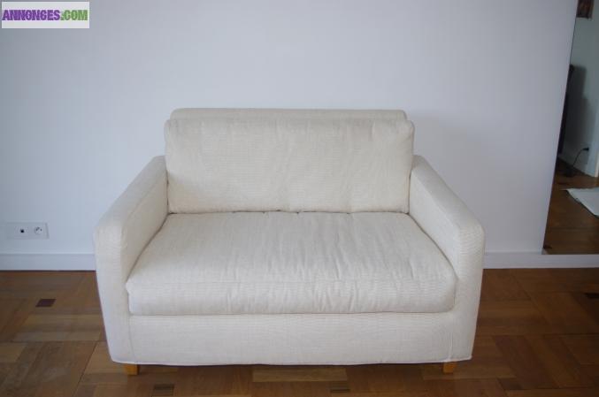 Canapé Compact Chester Habitat Tissu