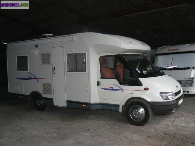 Camping-car ford transit tdci chalenger