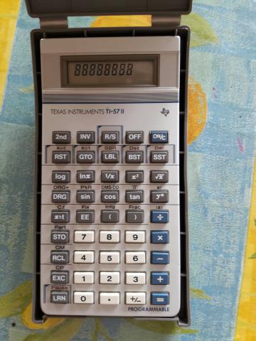 Calculatrice programmable Texas Instruments  TI57 II
