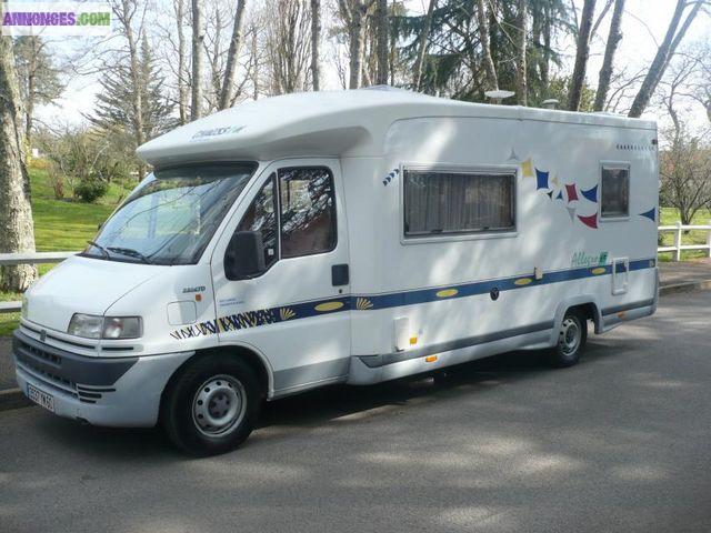 Camping car Chausson Allegro 69 fiat ducato 122 2.8 dtd