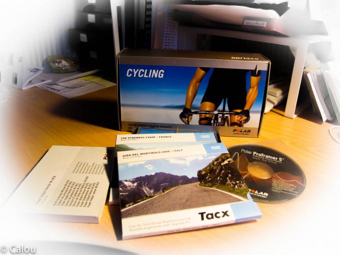 Cède Home trainer TACX fortius