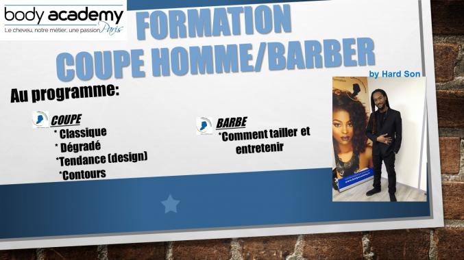 Formation COUPE HOMME/BARBER