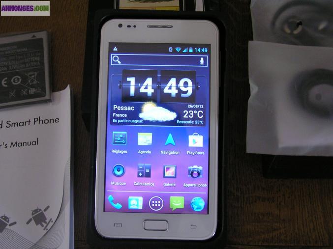 "EZIO i92(White) 3G & 4G ANDROID 4.0 GPS SMAR TPHONE"