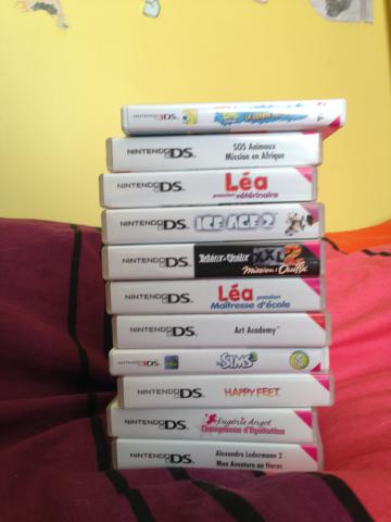 Lot de 11 jeux DS