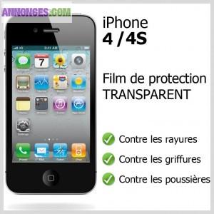 Film Ecran Transparent (Iphone 4 & 4S)