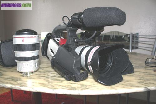Camera video MiniDV XL1 + 2 objectifs Canon