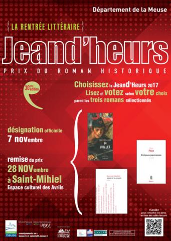Café-lecture du prix Jeand'heurs 2017 au château de Thillombois