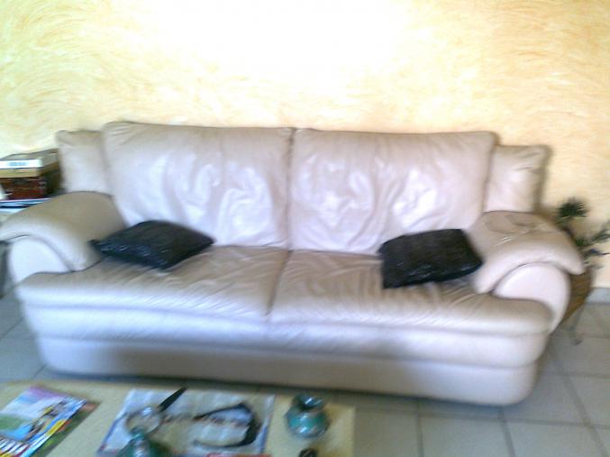 Canapé avec 2 fauteuils