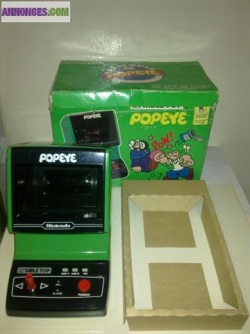 Nintendo GAME & WATCH Popeye Table Top (1983) RARE