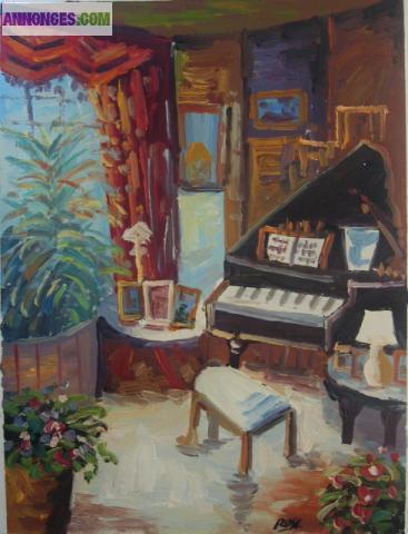 Cours de piano au salon de musique à Neuilly S/Sei