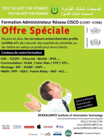 Formation Administrateur Réseau CCNA Sans Prérequis