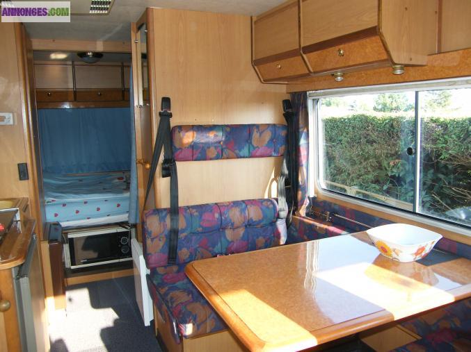 CAMPING CAR CHALLENGER 6 COUCHAGES