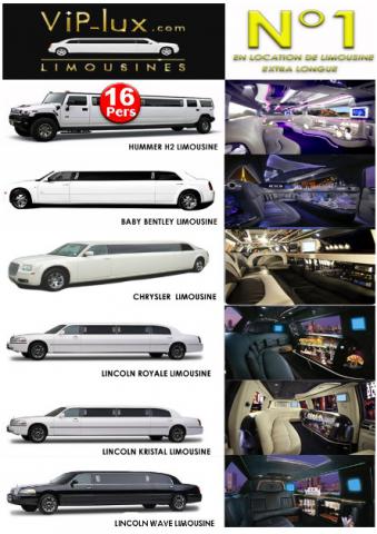MARIAGE  = LIMOUSINE  Extra longue + CHAMPAGNE   PROMO LIMOUSINE LINCOLN  NICE