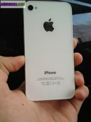 Apple iPhone4s32GoBLANCdébloqué tout resea