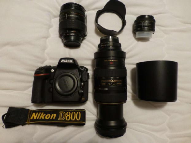 Ensemble Nikon D800