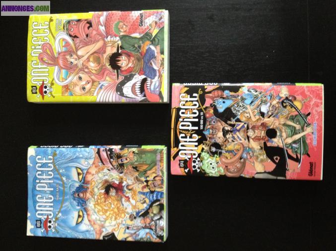Manga one piece tomes 63 - 64 -65