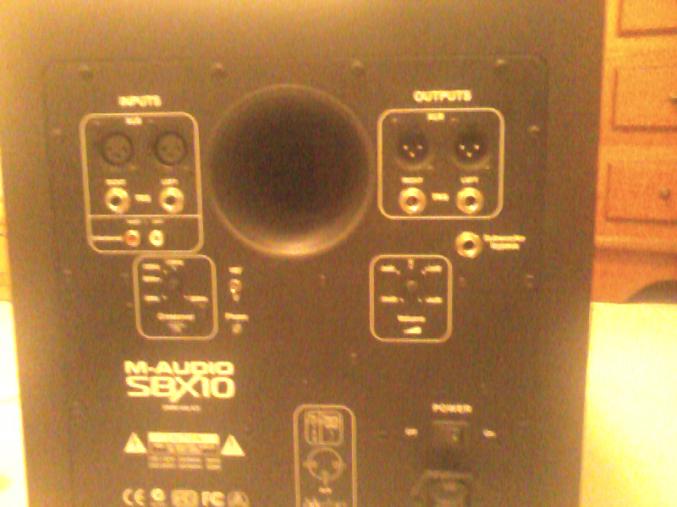 Caisson de basse M-Audio SBX10