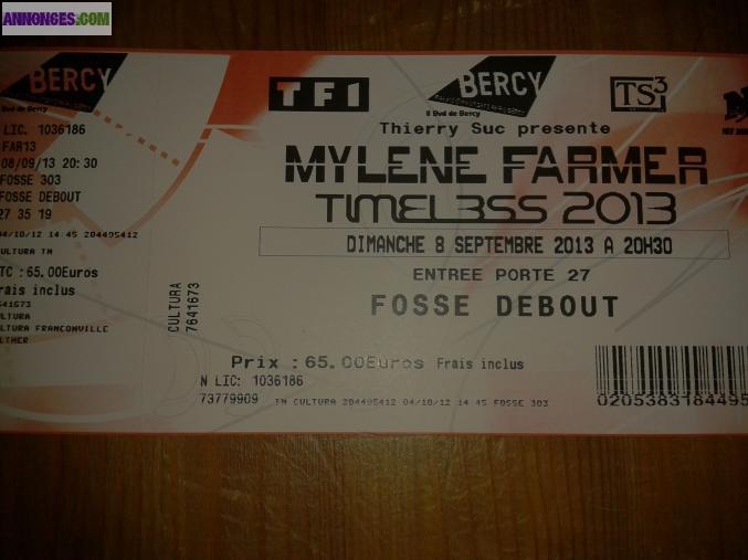 Concert de Mylene Farmer