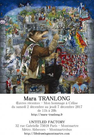 2 sur 17   EXPOSITION DE LA FEMME ARTISTE PEINTRE MARA TRANLONG (1935) DU 2 AU 7 DÉCEMBRE 2017