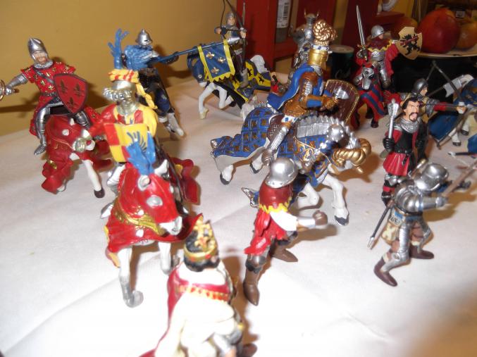 Figurines medievales
