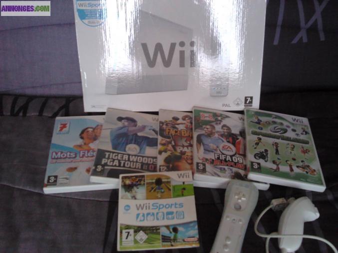 Console wii + jeux