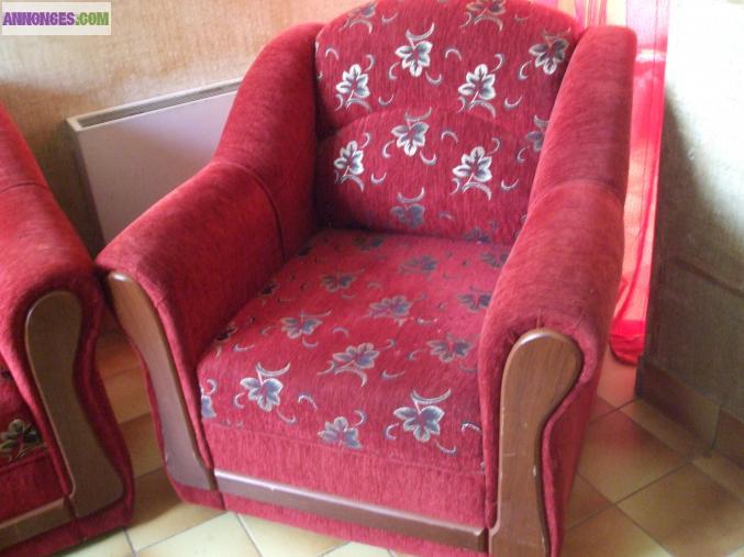 Canapé + fauteuil