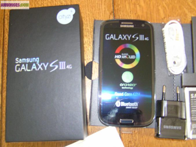 SAMSUNG Galaxy s3 4g neuf - nouveau modele- BLACK