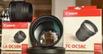 Doubleur de focale canon tc-dc58c & bague d'adaptation... - Miniature