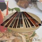 Pack de baguettes asiatique en bois exotique cultureviet - Miniature