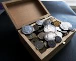Coffret monnaies france + antique + royales + or - Miniature