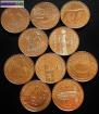 Lot de 10 médailles touristiques de la monnaie de paris - Miniature