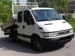 Iveco daily 35c13 benne double cabine - Miniature