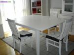 Table sejour carrée blanche neuve - Miniature
