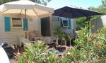 Mobil home clim camping3* piscine plage 1km - Miniature