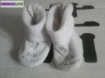 Chaussures blanches bébé 0-3 mois - Miniature
