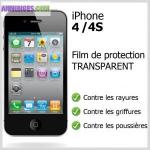 Film ecran transparent (iphone 4 & 4s) - Miniature