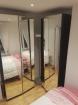 Dressing/armoires ikea noirs avec portes en miroir - Miniature