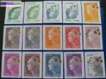 France timbres série 15 maxi mariannes etoile d'or 2012 - Miniature