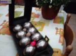 8 boules de petanques - Miniature