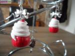 Boucles d'oreille cupcake - Miniature