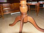 Table merisier et 4 chaises - Miniature