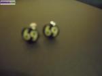 Bouches d'oreilles rondes avec inscription "69" - Miniature