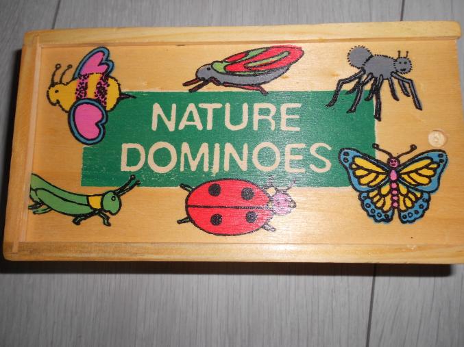 Domino et mini puzzles en bois 