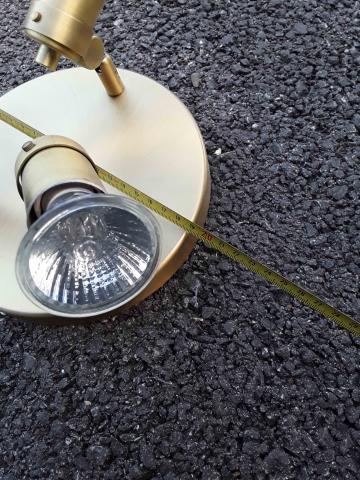 Lot de 4 lustres 3 branches