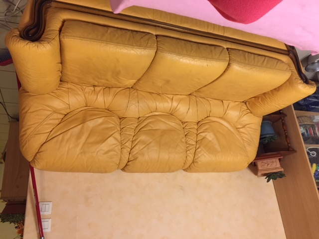 Canape cuir